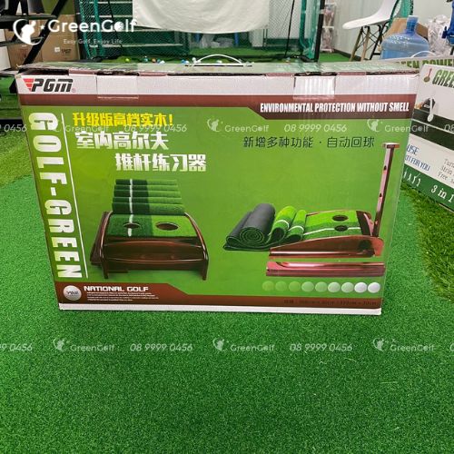 Thảm Tập Putting Golf Khung Gỗ Cao Cấp Thế Hệ Mới 2024