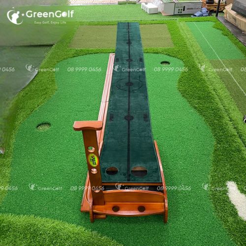 Thảm Tập Putting Golf Khung Gỗ Cao Cấp Thế Hệ Mới 2024