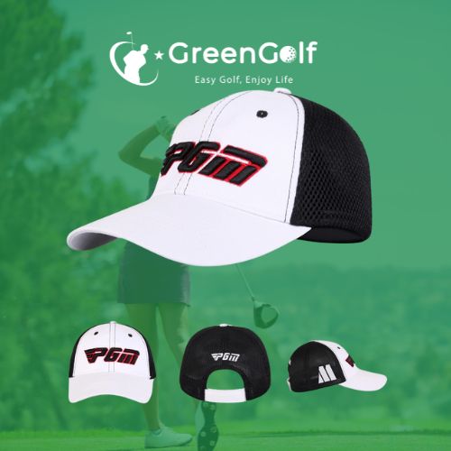 MŨ GOLF LƯỠI TRAI - PGM GOLF PIQUE CAP - MZ005