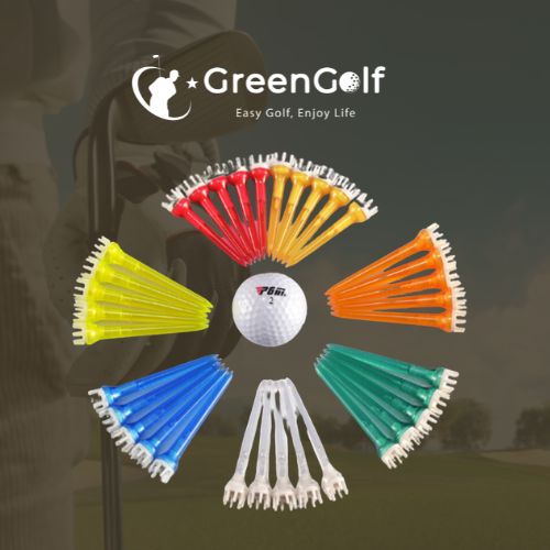 QT011 - TEE GOLF NHỰA TRONG NHIỀU MÀU PGM