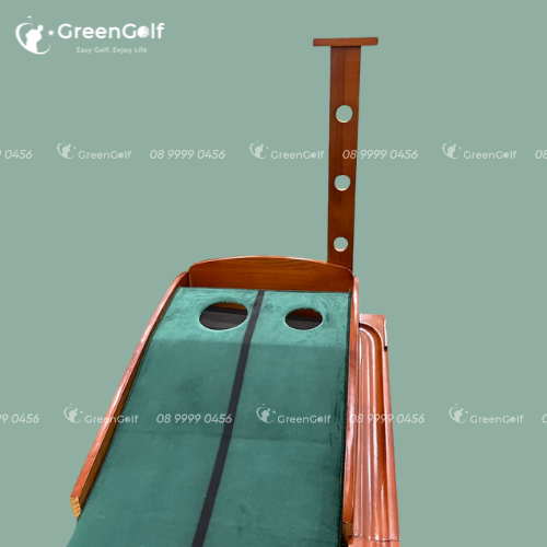 Thảm Tập Putting Golf Khung Gỗ Cao Cấp Thế Hệ Mới 2024