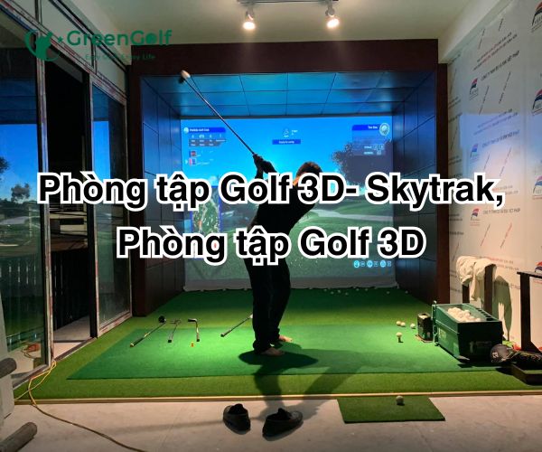 Phòng tập Golf 3D- Skytrak, Phòng tập Golf 3D
