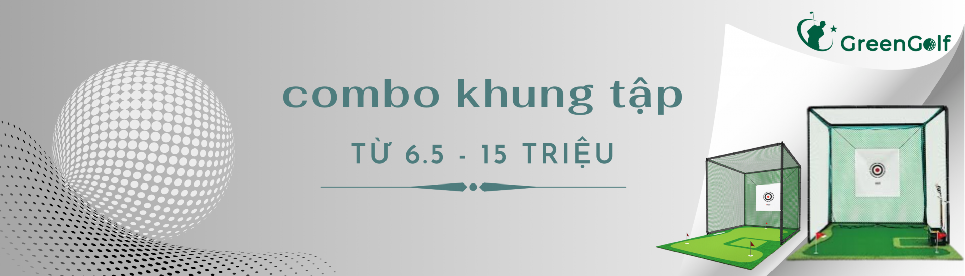Combo khung golf 3m giá từ 7tr - 25tr