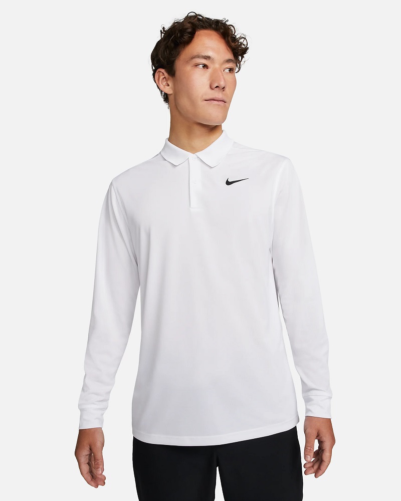 Áo golf nam dài tay Nike Dry Victory Polo Long Sleeve 891235-010