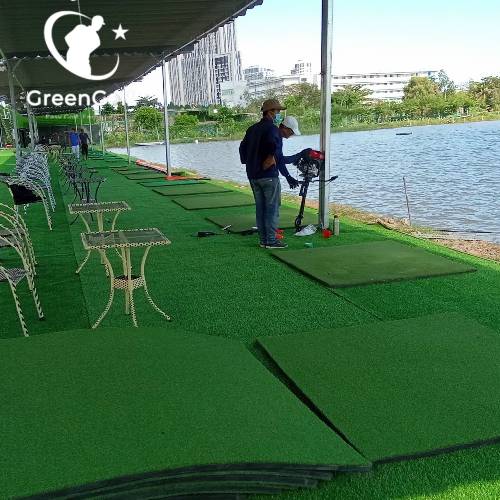 Thảm Tập Golf Swing 1.5x1.5m - Thảm swing tiêu chuẩn sân tập golf