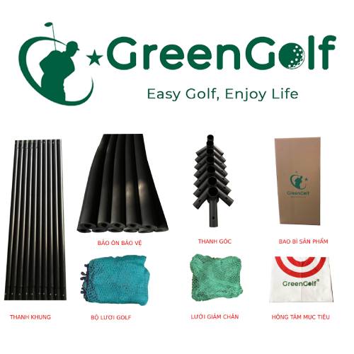 Khung tập Golf 2.5x2.5x2.5m
