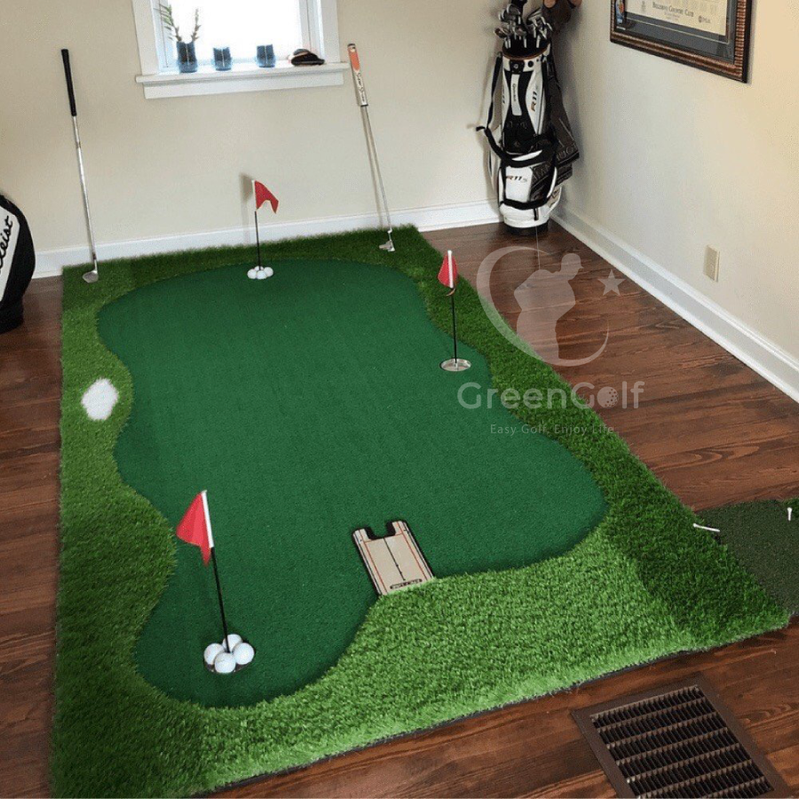 Thảm Tập Golf  Putting 1.5x3M - Luyện tập Golf chuyên nghiệp tại nhà