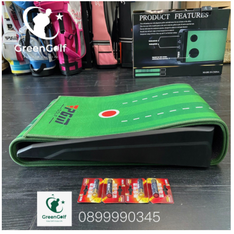 Thảm tập Golf Put tự động bật bóng PGM _ TPBL01