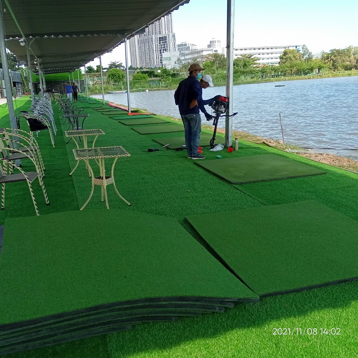 Thảm swing golf