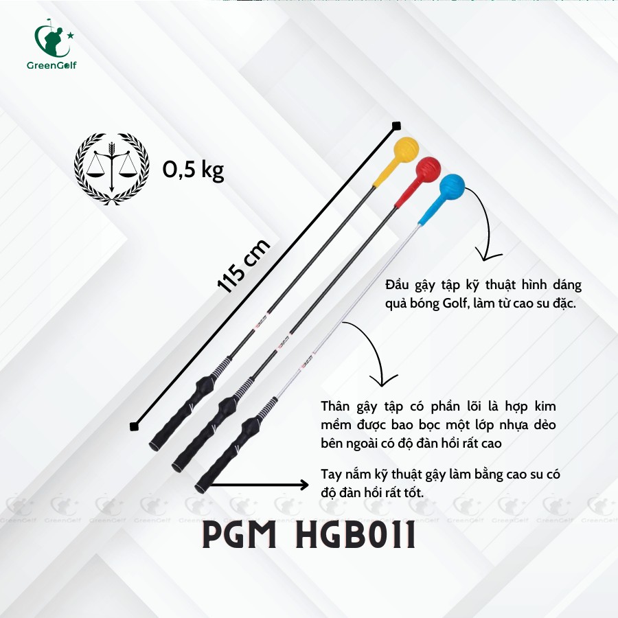 🔥 Gậy Tập Lực PGM HGB011 - SIÊU PHẨM DÀNH RIÊNG CHO GOLFER MỚI