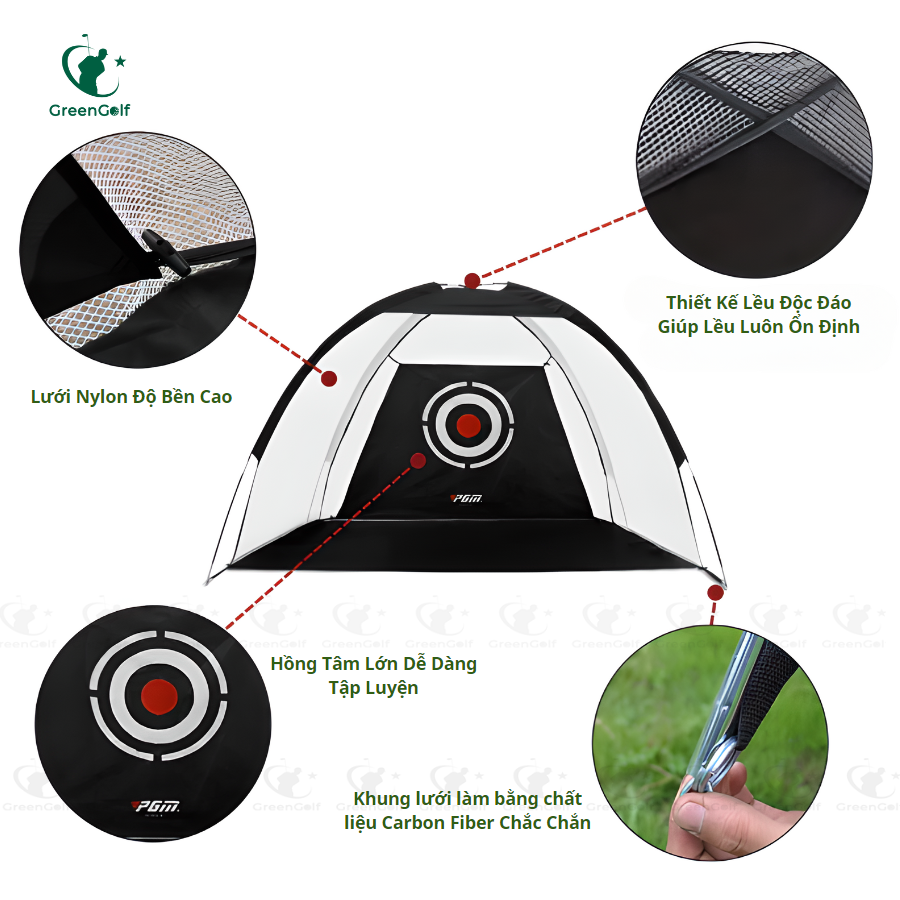 🏌️ LỀU TẬP GOLF 2x3M - ĐỐI TÁC LUYỆN TẬP TỐI ƯU CHO GOLFER 🏌️