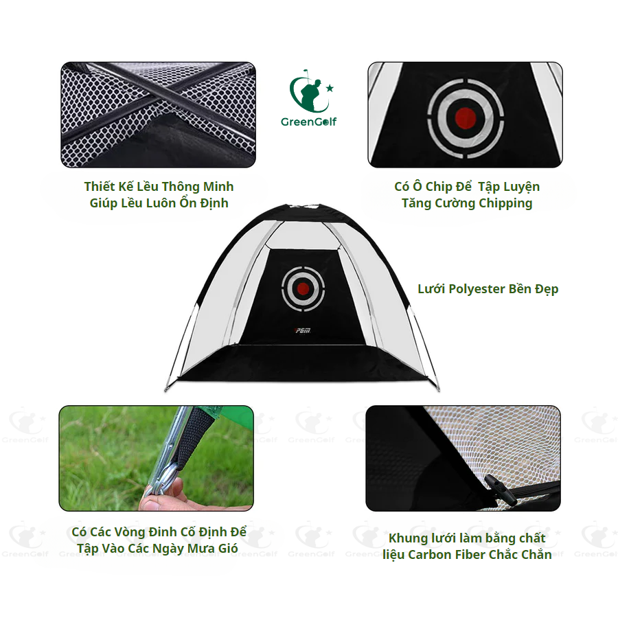 🏌️ LỀU TẬP GOLF 2x3M - ĐỐI TÁC LUYỆN TẬP TỐI ƯU CHO GOLFER 🏌️