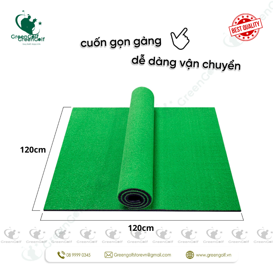 Thảm Tập Swing Golf 1.2x1.2m