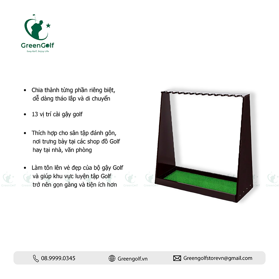 Giá để 13 gậy cao cấp