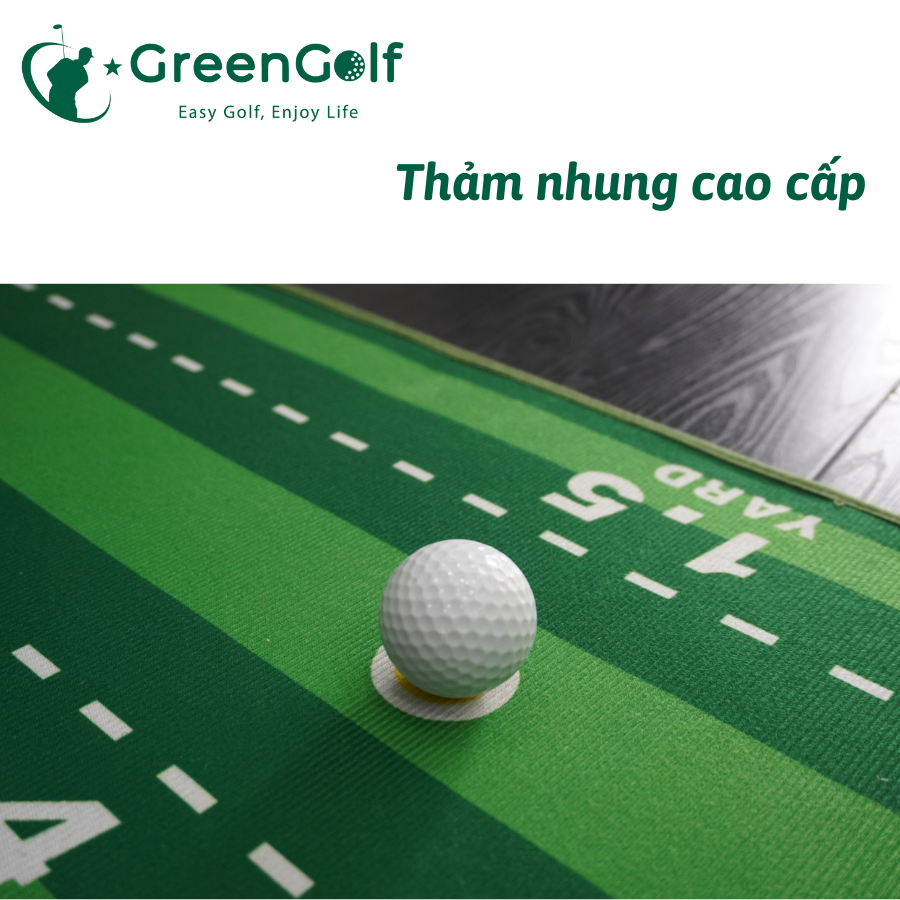 Thảm tập Golf Put tự động bật bóng PGM _ TPBL01