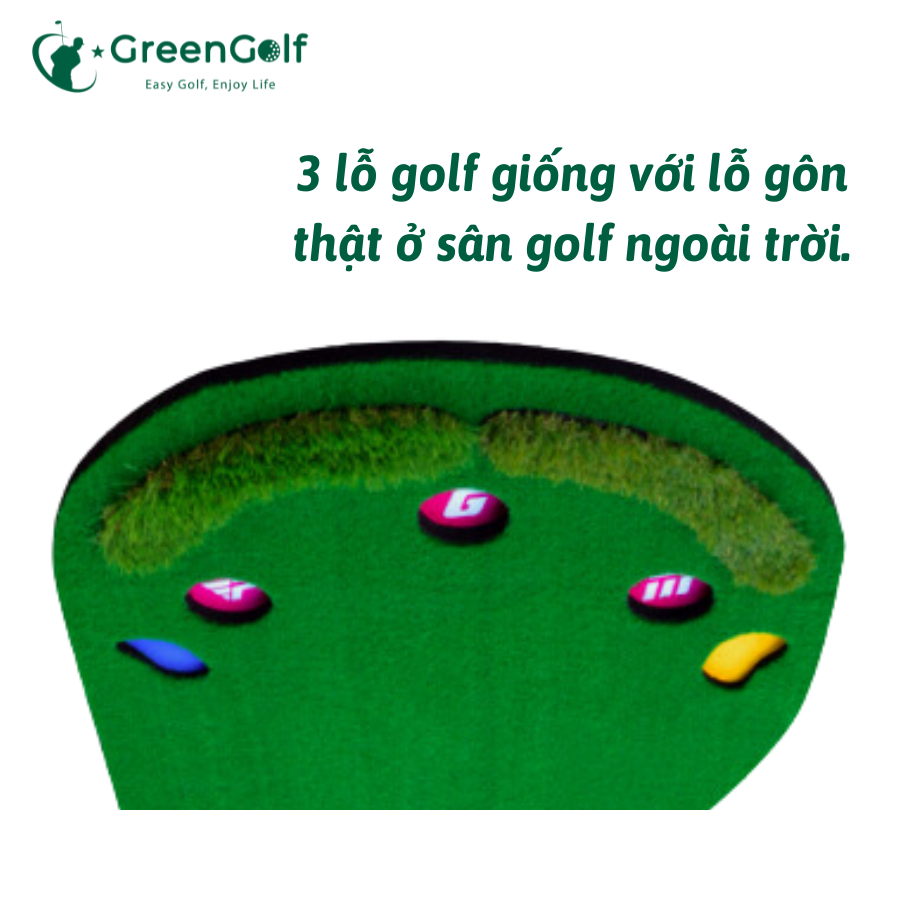 Thảm Tập Golf Put Hình Bàn Chân