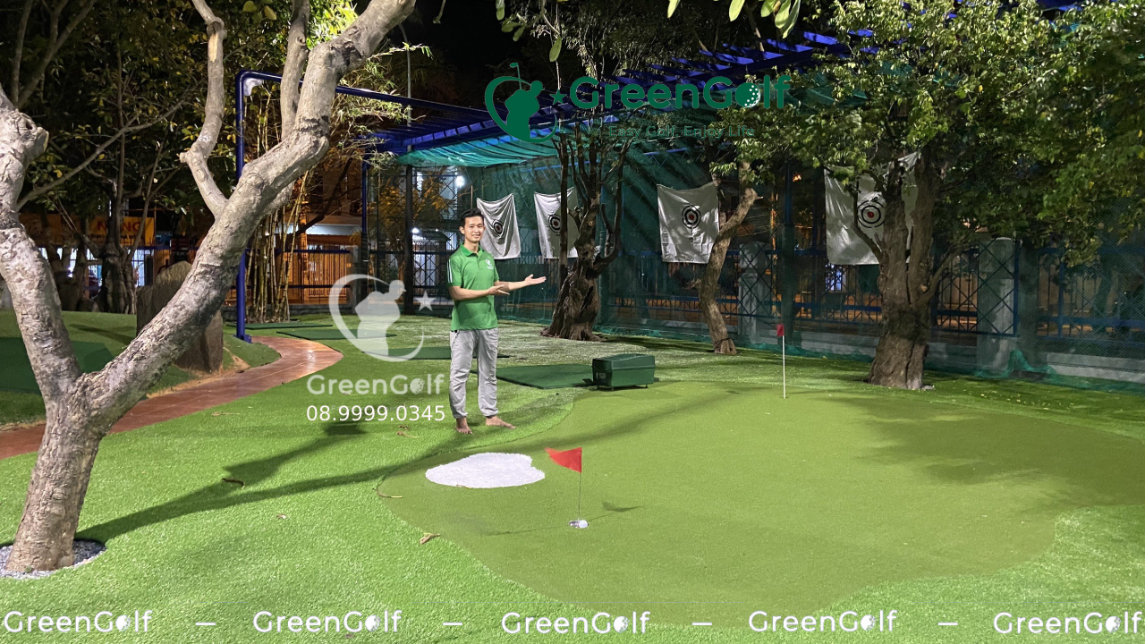 Sân tập golf mini tại Công ty Điện Lực Bình Thuận - TC6