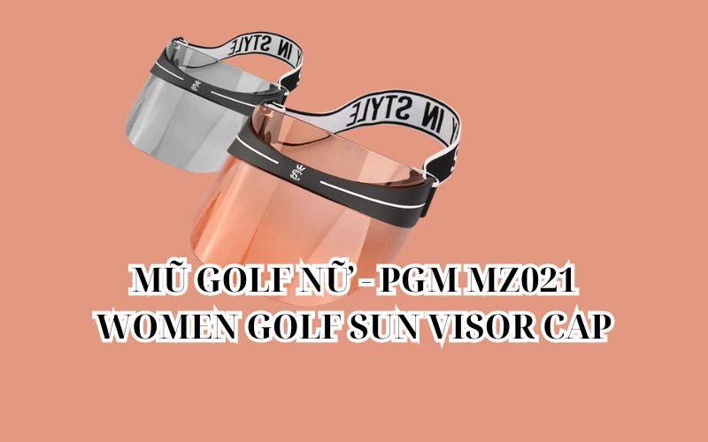 MŨ GOLF NỮ - PGM MZ021 WOMEN GOLF SUN VISOR CAP