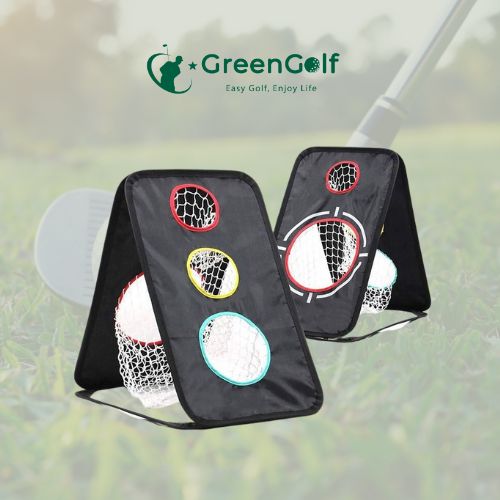Ngoài Trời Trong Nhà Huấn Luyện Golf Thực Hành Lưới Đánh Đập Chipping Lều Sân Vườn Di Động Golf Thực Hành Lưới Dễ Dàng Lắp Đặt