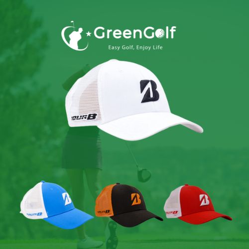 MŨ GOLF BRIDGESTONE - HALF MESH 2020