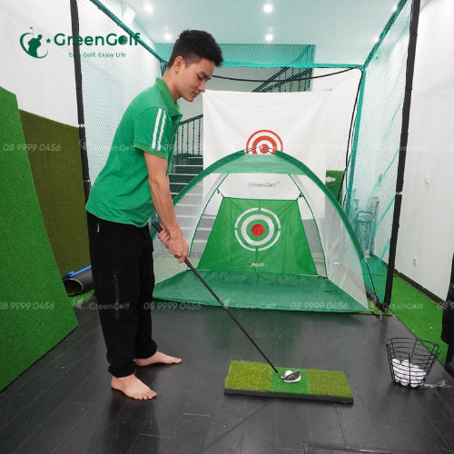 CBLG1.2 - Combo 01 Lều golf 1.4mx2m + Thảm swing 0.3x0.6