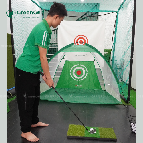 CBLG1.2 - Combo 01 Lều golf 1.4mx2m + Thảm swing 0.3x0.6