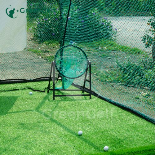 Combo Khung Tập Golf 3x3x3 +  Thảm Put 1,5m x 3m + Thảm Swing 1,5m x 1,5m + Khay Đựng Bóng Cao Su + Giỏ Chip Xanh + Thảm Cỏ 3x3 + 25 Bóng Golf  - CBKL13