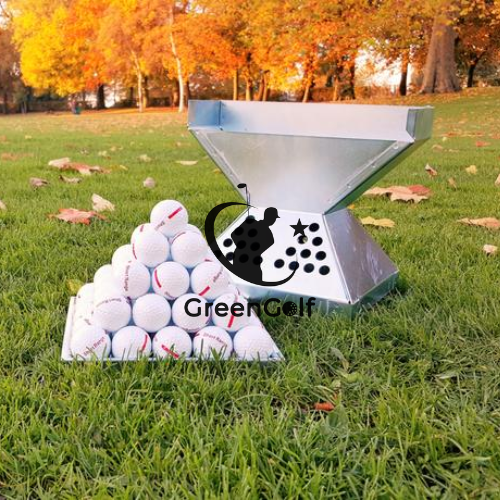 Khay đựng, xếp bóng golf hình kim tự tháp