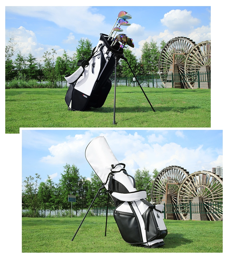 Túi Gậy Golf Fullset Có Chân Chống Sợi Vải Chống nước - PGM Waterproof Microfiber Golf Stand Bag - QB073
